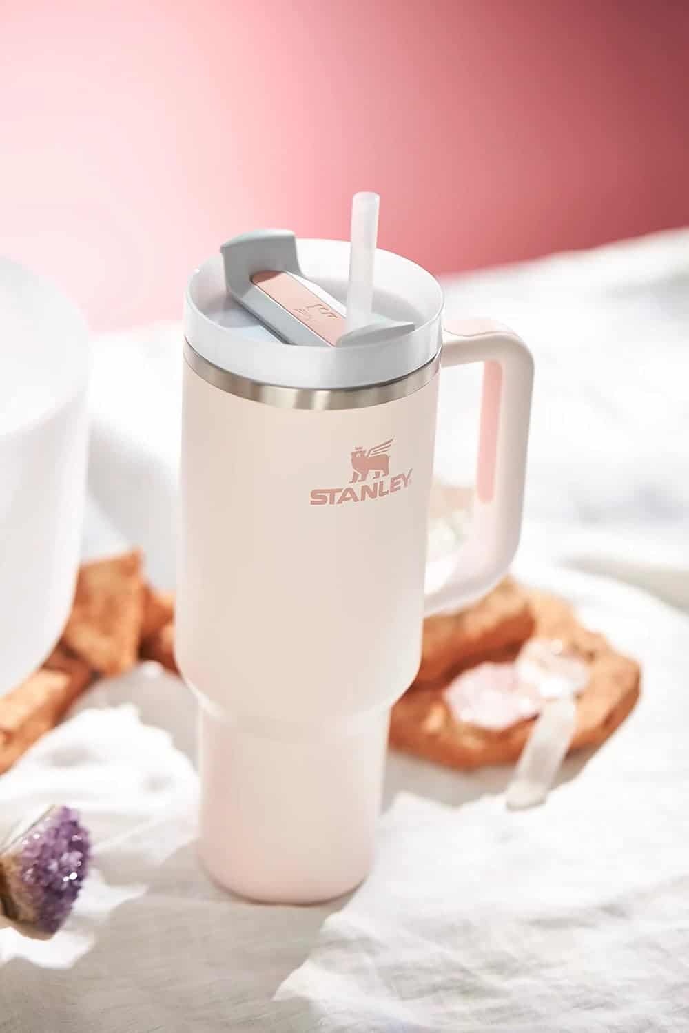 Buy STANLEY Quencher H2.0 FlowState Tumbler 40oz (Rose Quartz) Online ...
